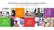 Business PowerPoint Presentation Template Portfolio 