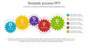 Template Process PPT - Gear model Slides