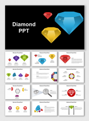 Innovative Diamond PowerPoint And Google Slides Themes