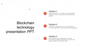 Blockchain Technology Presentation PPT - vertical model
