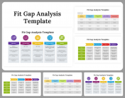 Editable Fit Gap Analysis Template For PPT and Google Slides