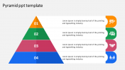 pyramid PPT template design
