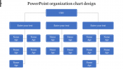 Amazing PowerPoint Organization Chart Design Slides