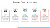 our team powerpoint template presentation
