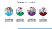 our team powerpoint template for corporate companies