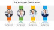 Best Ever Our Team PowerPoint Template For Presentation