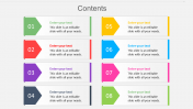Contents Template PPT and Google Slides Presentation