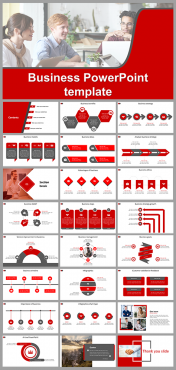 Professional Business PPT Templates - Pack Of 25 Slides