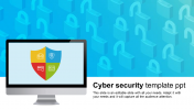 Editable Cyber Security PPT Template and Google Slides