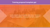 Amazing Training Proposal Template PPT Slide Design