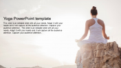 Elegant Yoga PowerPoint Template Presentation Designs