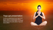 Editable Yoga PPT Presentation Slide Template Designs