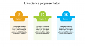 Effective Life Science PPT Presentation Template Slide