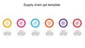 Creative Supply Chain PPT Template Presentation Slide