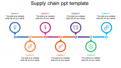 Elegant Supply Chain PPT Template Presentation Slide