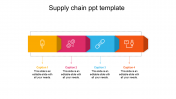 Amazing Supply Chain PPT Template Presentation Slide