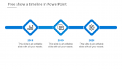 Download Free Show A Timeline In PowerPoint Template