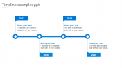 Attractive Timeline Examples PPT Template Presentation