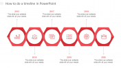 How To Do A Timeline In PowerPoint Slide With Six Nodes
