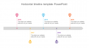 Horizontal Timeline Template PowerPoint & Google Slides