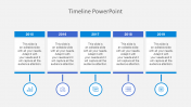 Innovative Timeline PowerPoint 2003 Presentation