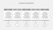 Use Timeline PowerPoint 2007 Slide Template Design