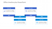 Stunning Office Timeline Plus PowerPoint Design