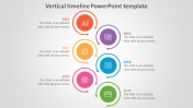 Vertical Timeline PowerPoint Template Presentation