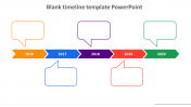 Blank Timeline Template PowerPoint and Google Slides