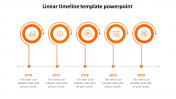 Download Unlimited Linear Timeline Template PowerPoint