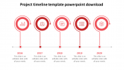 Creative Project Timeline Template PowerPoint Download