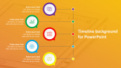 Timeline Background For PowerPoint Presentation Template