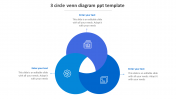 3 Circle Venn Diagram PPT Template and Google Slides