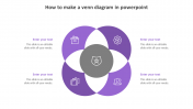 How To Make A Venn Diagram In PowerPoint Design-Four Node