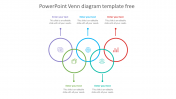 Creative PowerPoint Venn Diagram Template Free Download