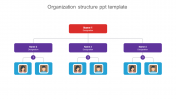 Organization Structure PPT Template for Google Slides