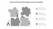 Simple Microsoft PowerPoint Jigsaw Puzzle Template