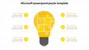 Microsoft PowerPoint Puzzle Template Designs |SlideEgg