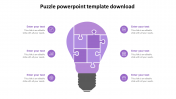Innovative Puzzle PowerPoint Template Download
