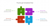 Our Predesigned Puzzle PPT Template Free Download
