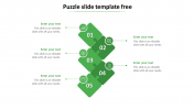 Eye-Catching Puzzle Slide Template Free PPT Presentation
