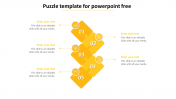 Stunning Puzzle Template For PowerPoint Free