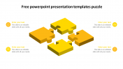 Free PowerPoint Presentation Templates Puzzle Model