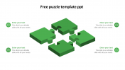 Free Puzzle Template PPT Presentation Slide Designs