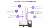 Business Technology PPT Template Download Presentation