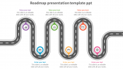 Effective Roadmap Presentation Template PPT Design