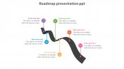 Creative Roadmap Presentation PPT Slide Design