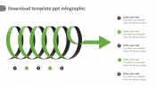 Download Template PPT Infographic Spiral Model Presentation