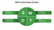 Attractive SWOT Analysis Design Template Presentation