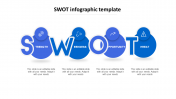 Outstanding SWOT Infographic Template Slide Design